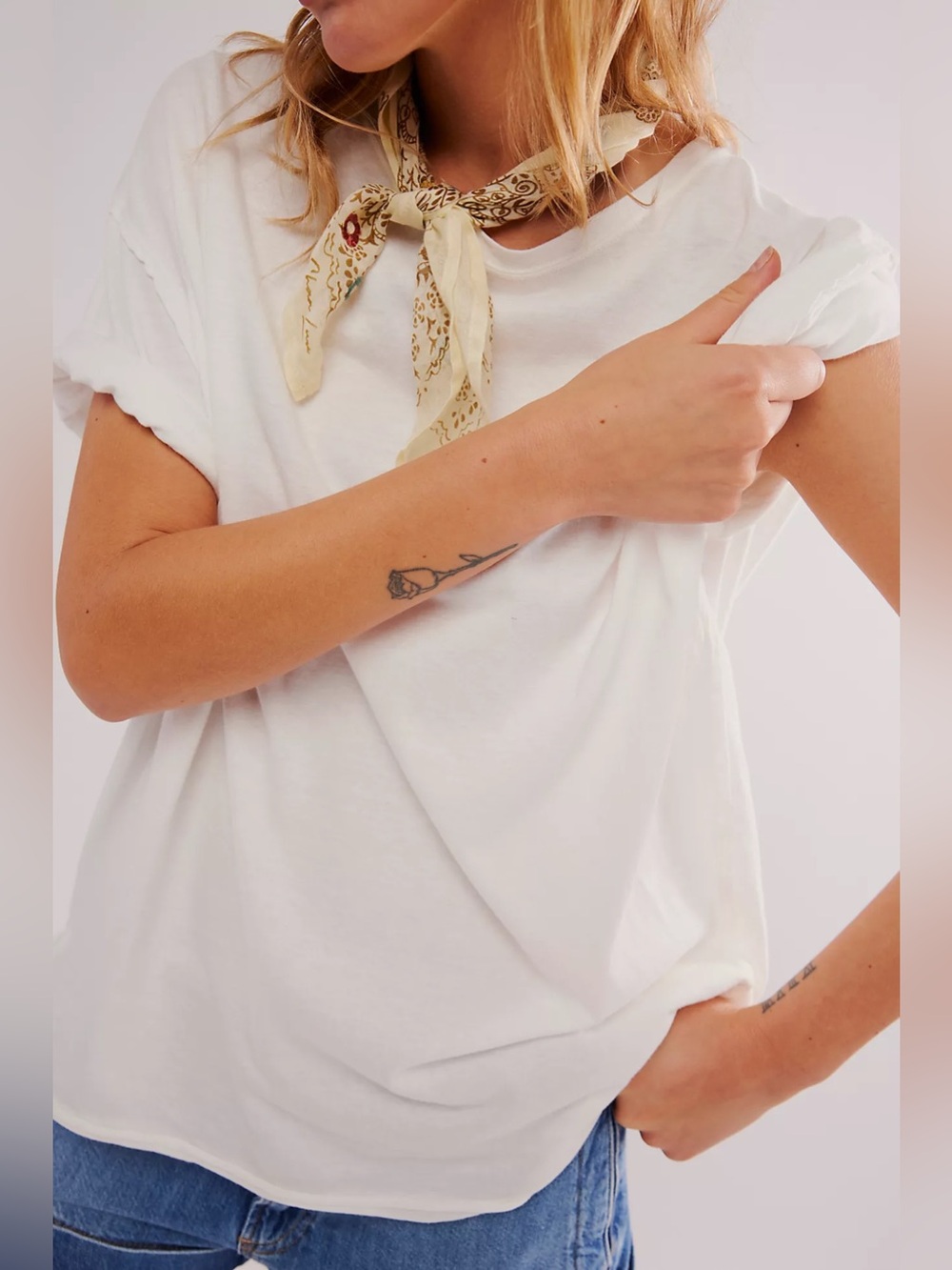 NWT Free People Nina Tee